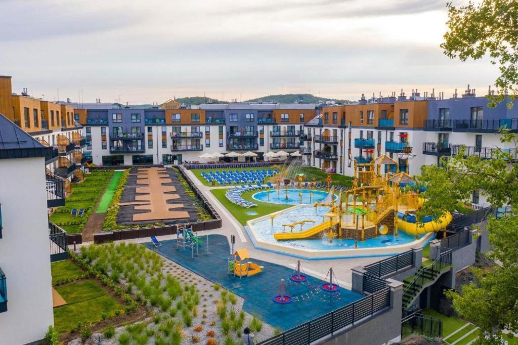 Bel Mare Aqua Apartament Parking Gratis + Taras Miedzyzdroje Exteriör bild